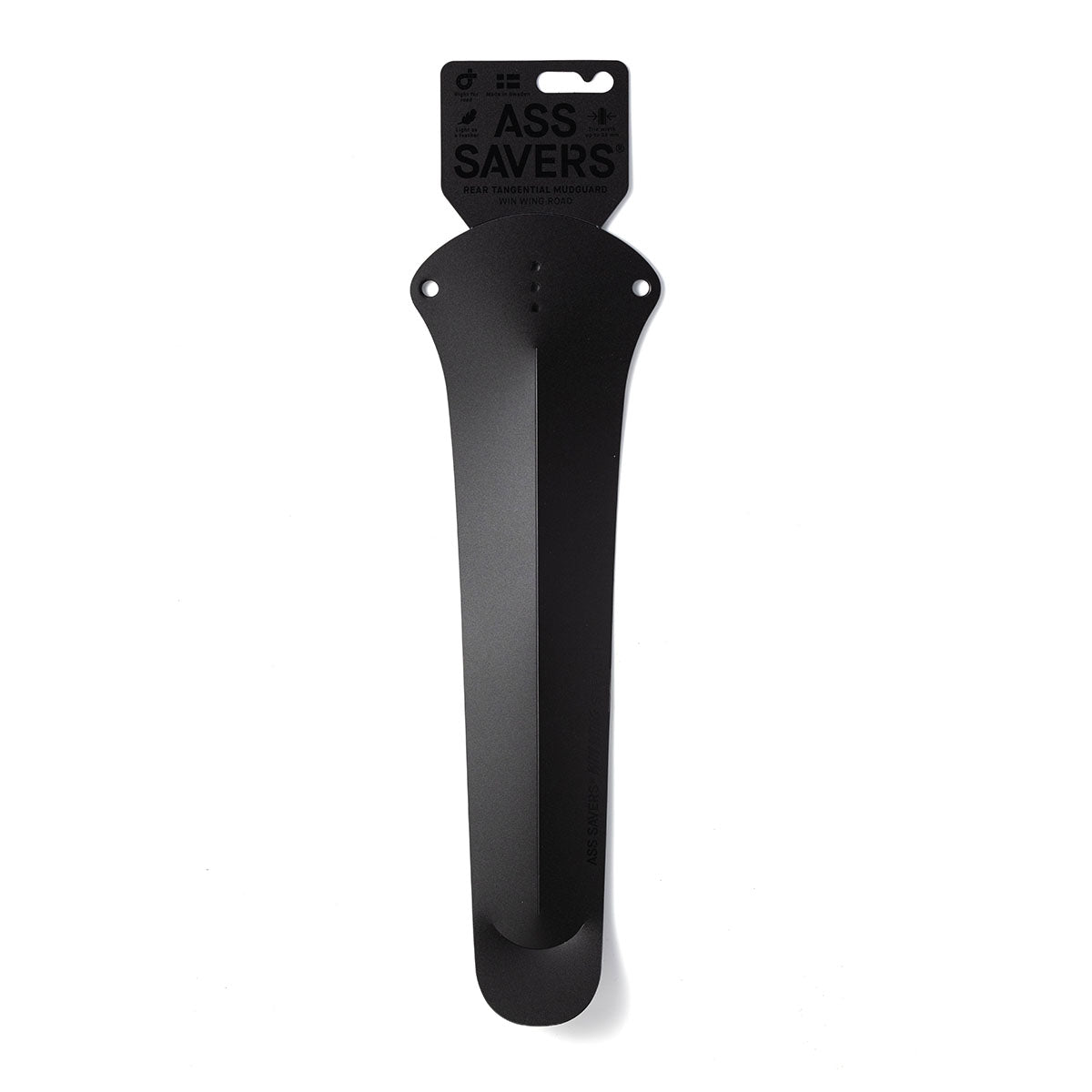 Ass Savers Win Wing 2 Road Rear Mudguard w/ Black Wishbone