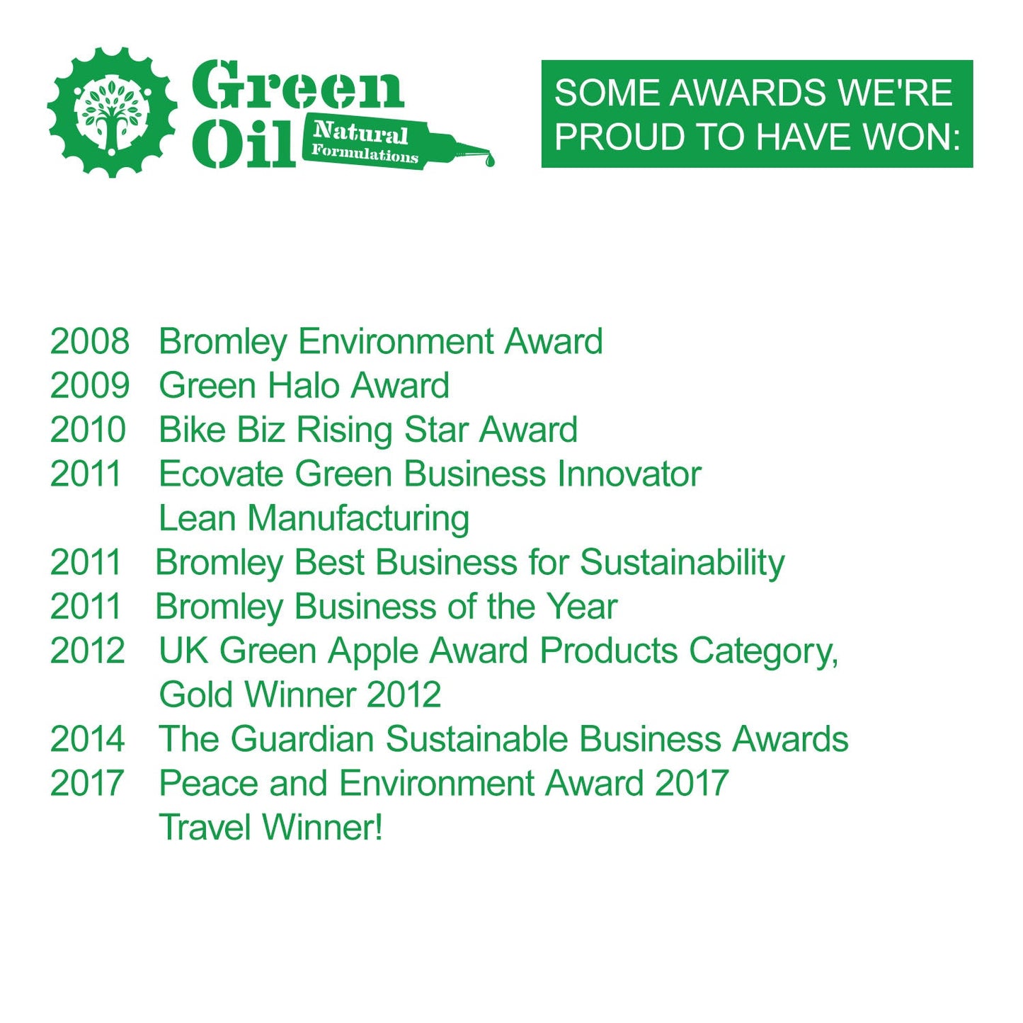 Green Oil - Bicycle Brush