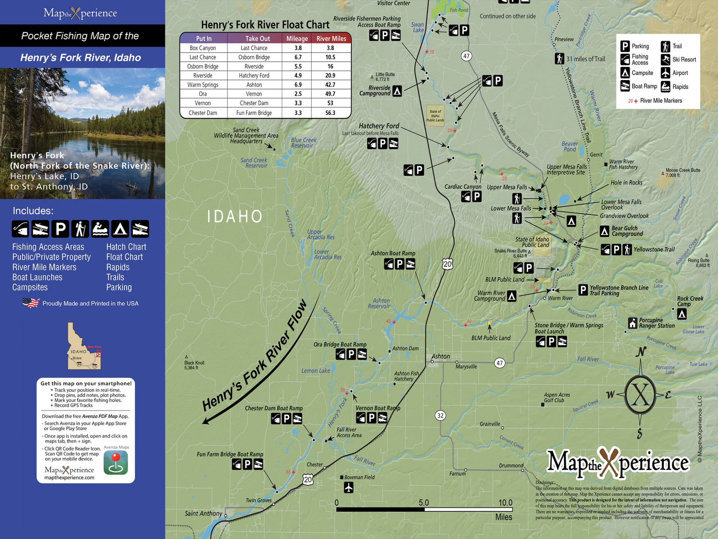 Henry’s Fork Idaho Fly Fishing Map | Public Access Guide