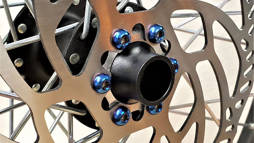Titanium Bolts For Rotor (6 Pack) for Sur-Ron, E-Ride PRO & Talaria and ETC