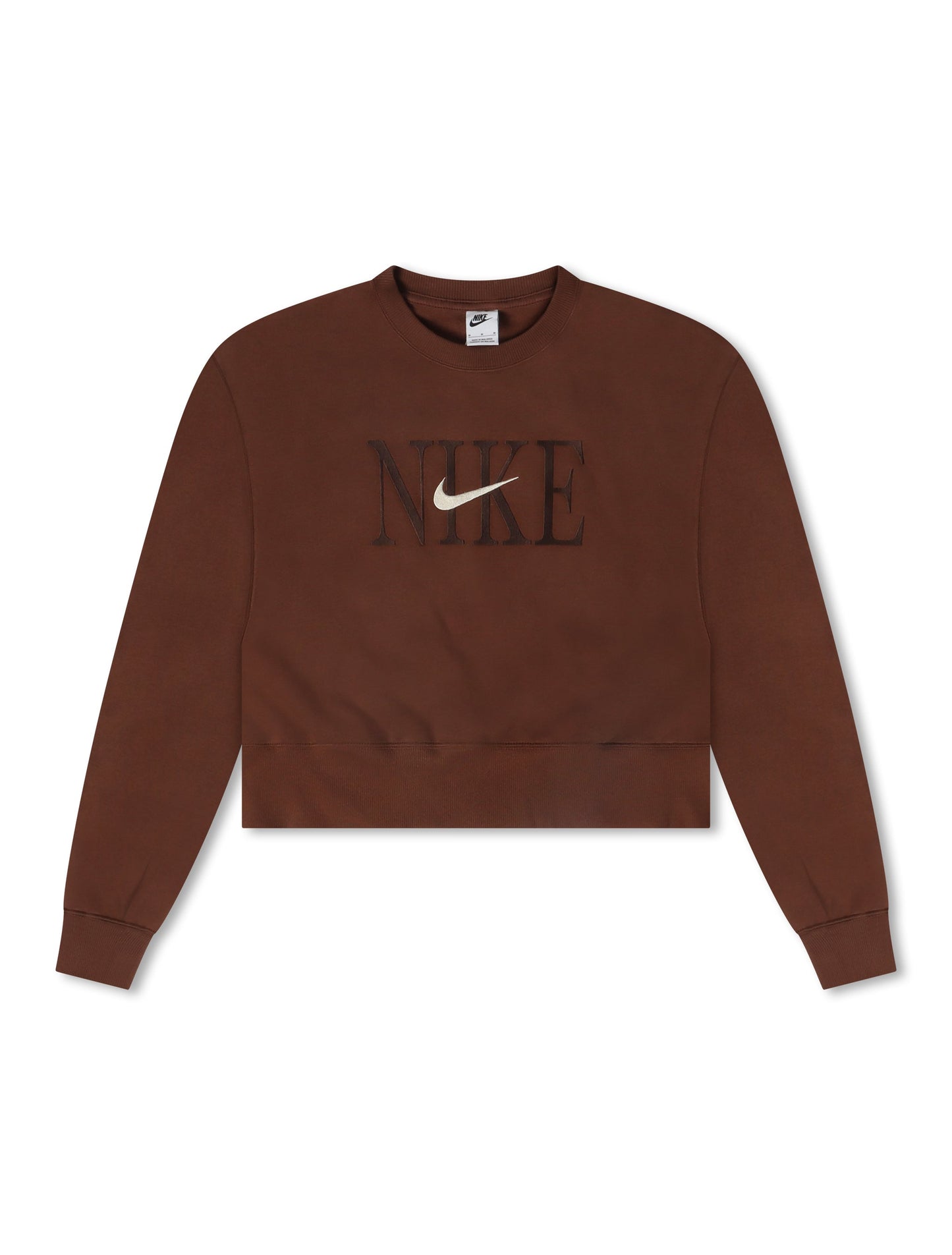 Nike Womens Sportswear Phoenix Fleece - Fauna Brown/Pale Ivory