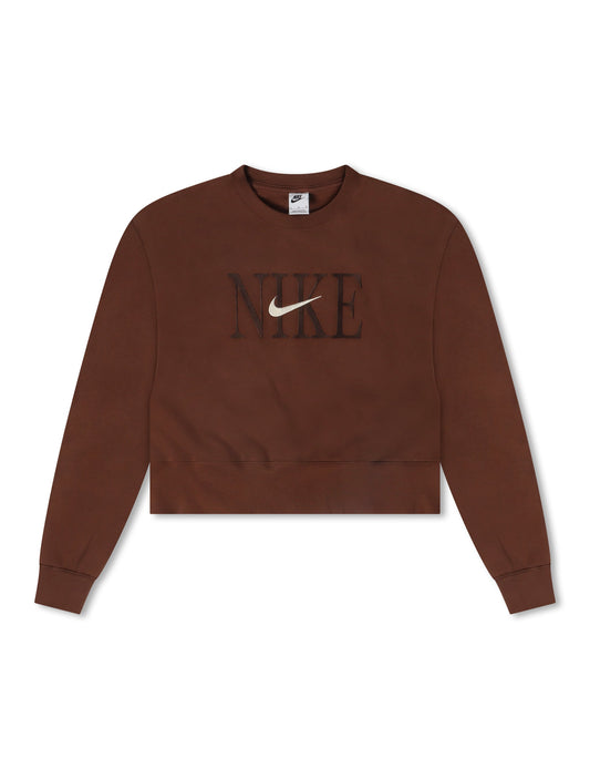 Nike Womens Sportswear Phoenix Fleece - Fauna Brown/Pale Ivory