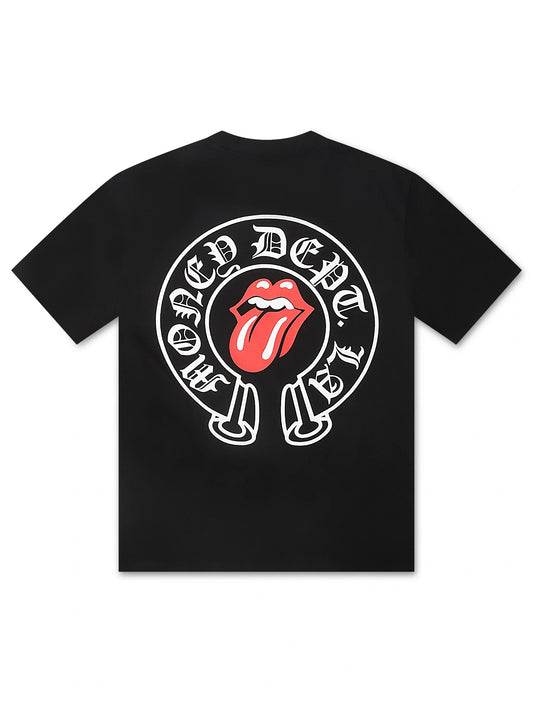 Money Dept. Tongue and Lips Tee - Black