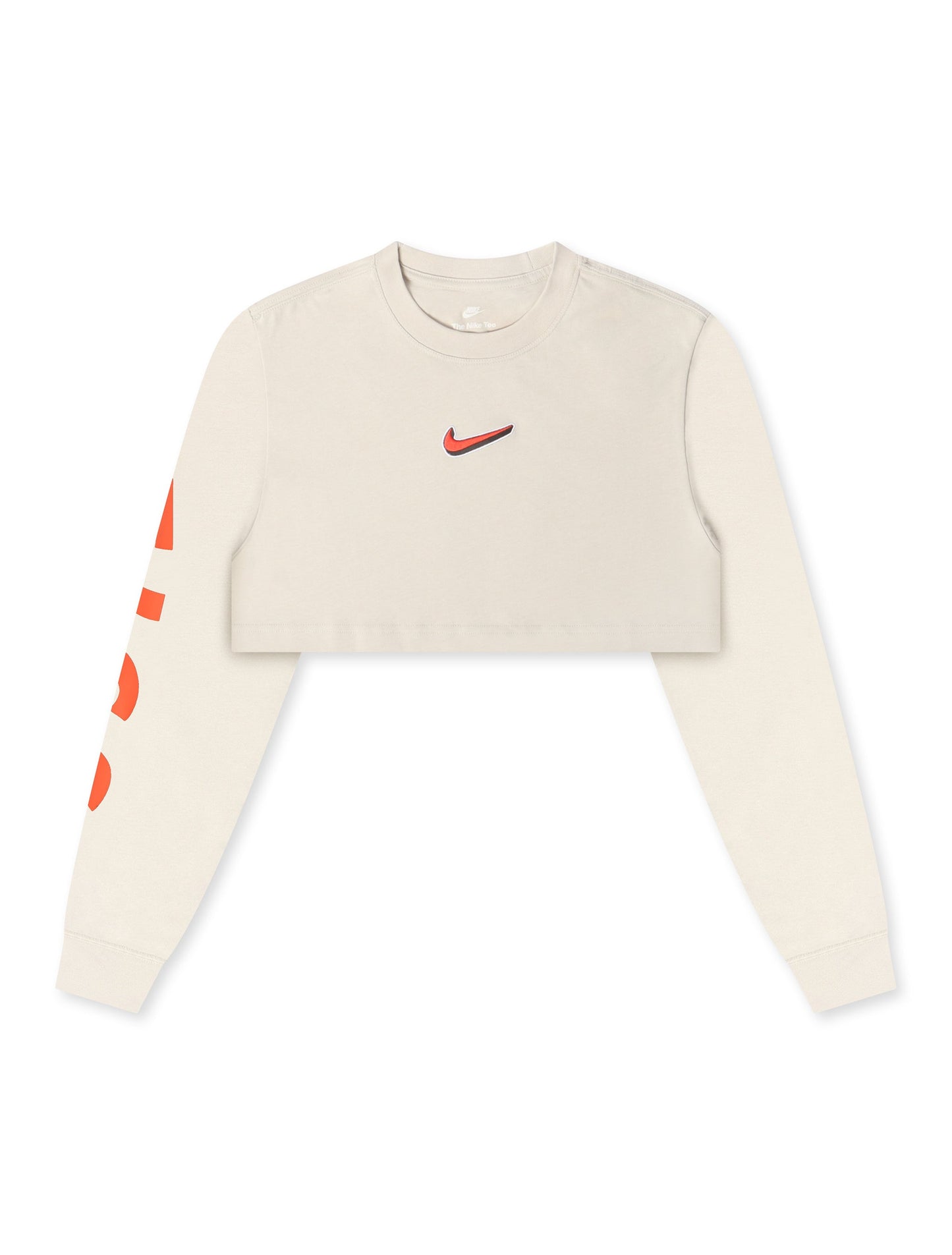 Nike Womens Oversized Long Sleeve - Light Bone