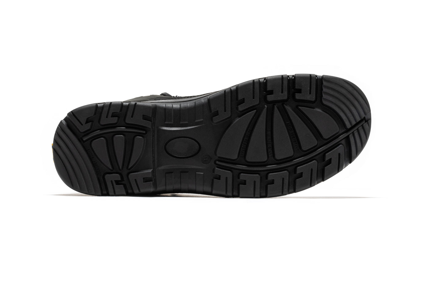 ROCKROOSTER Stowe Black 7 inch Composite Toe Leather Work Boots CP212BK