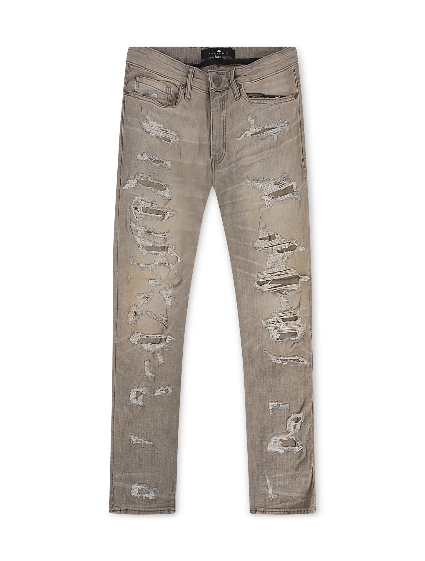 Jordan Craig Mens Vintage Washes Skinny Taper Jeans  - Limestone