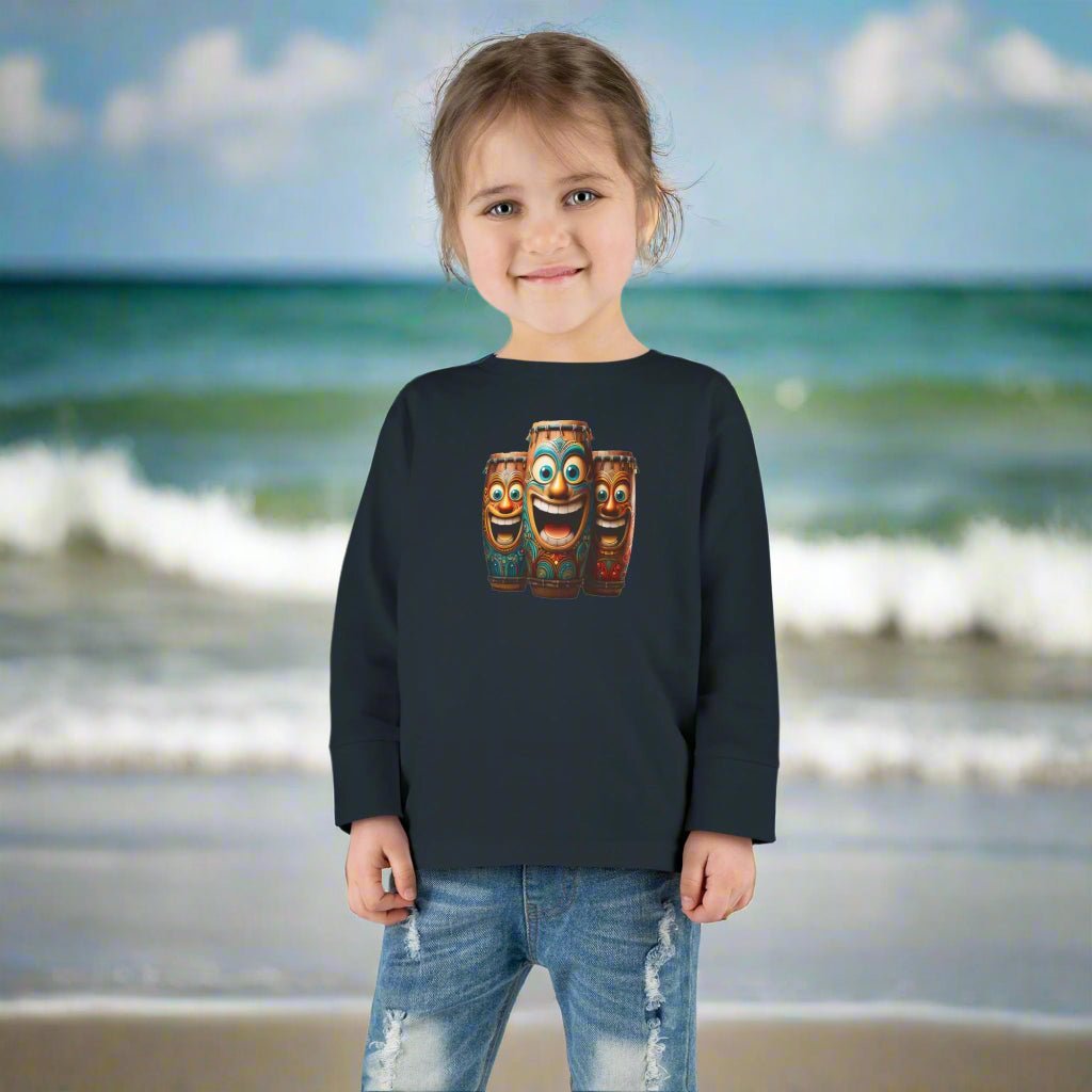 Tiki T | Toddler Long Sleeve Tee