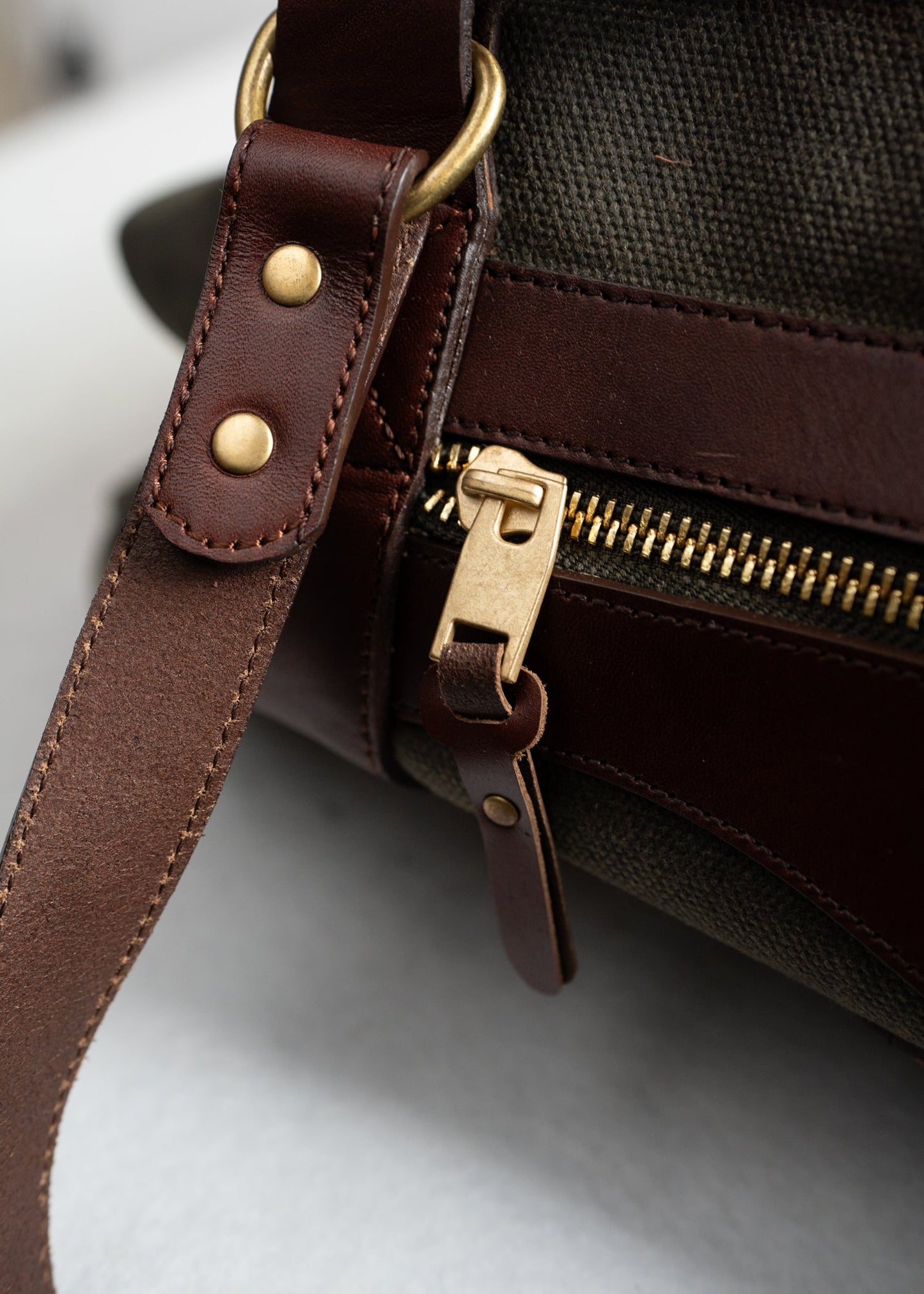 Waxed Canvas Nomad Bag