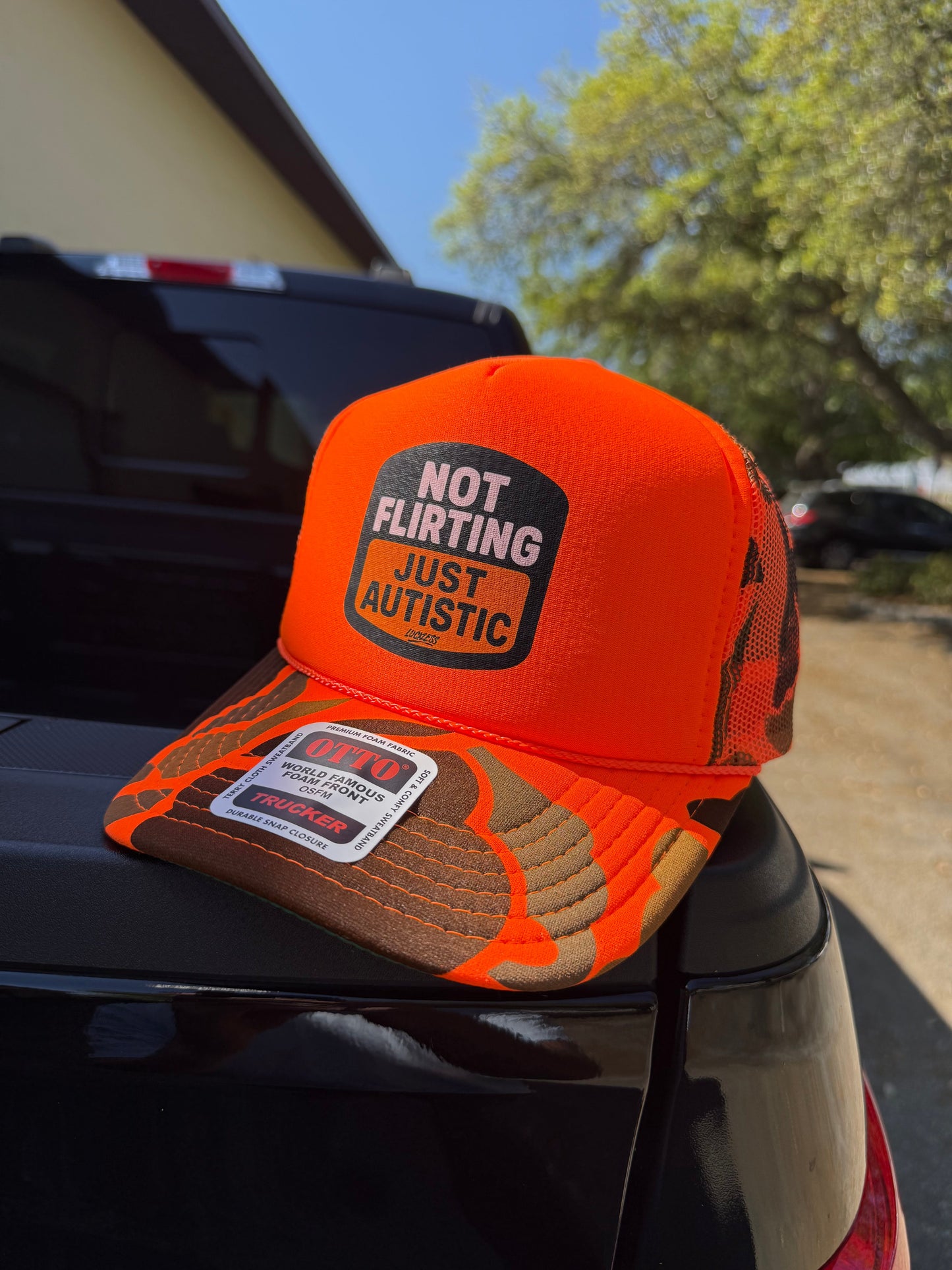 Not Flirting Trucker Hat