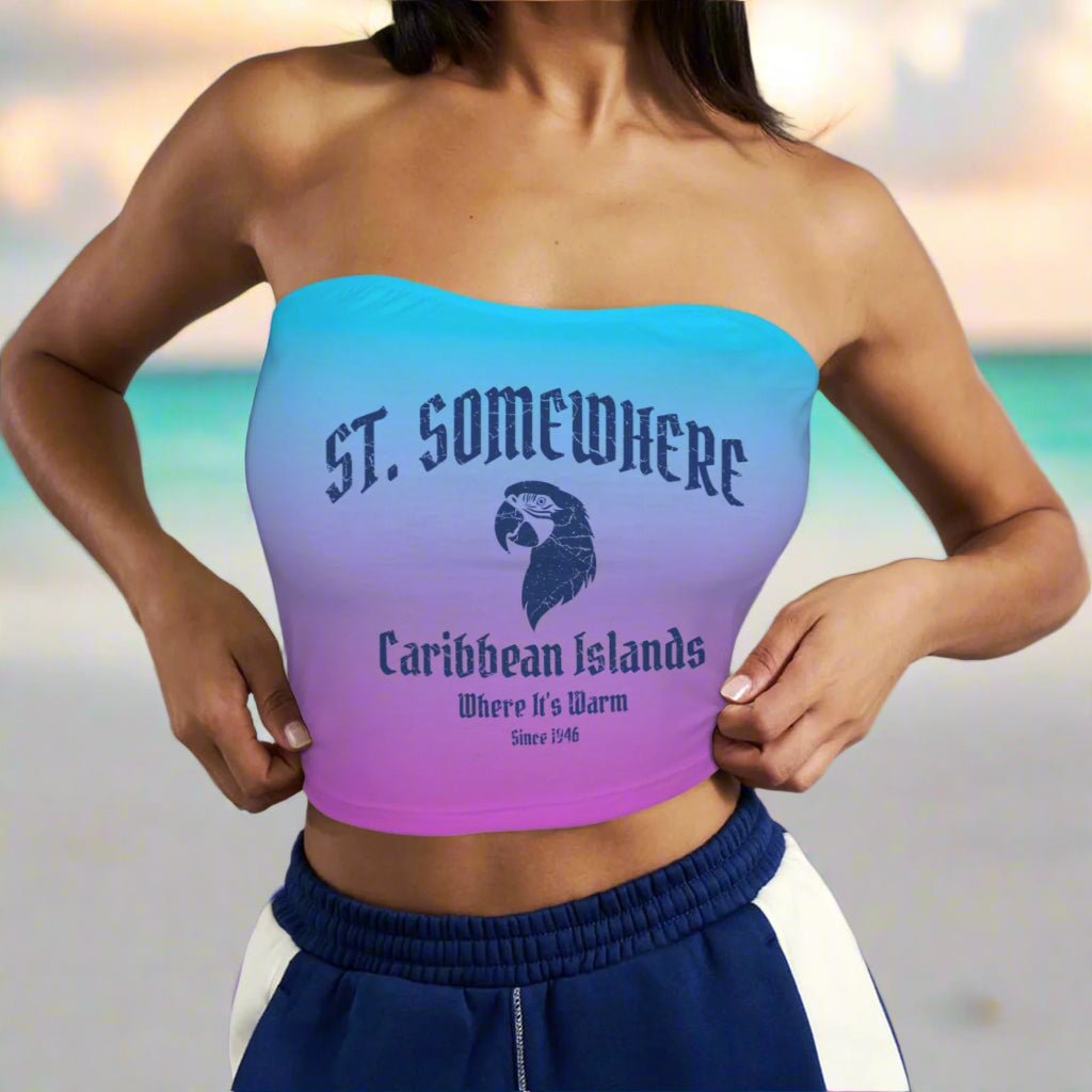 St. Somewhere 🌴 Medium Tall Tube Top