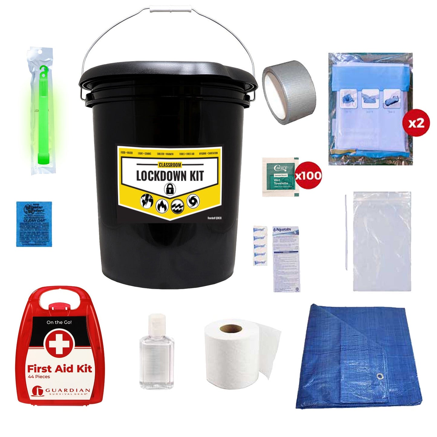 Emergency Classroom Lockdown Kit