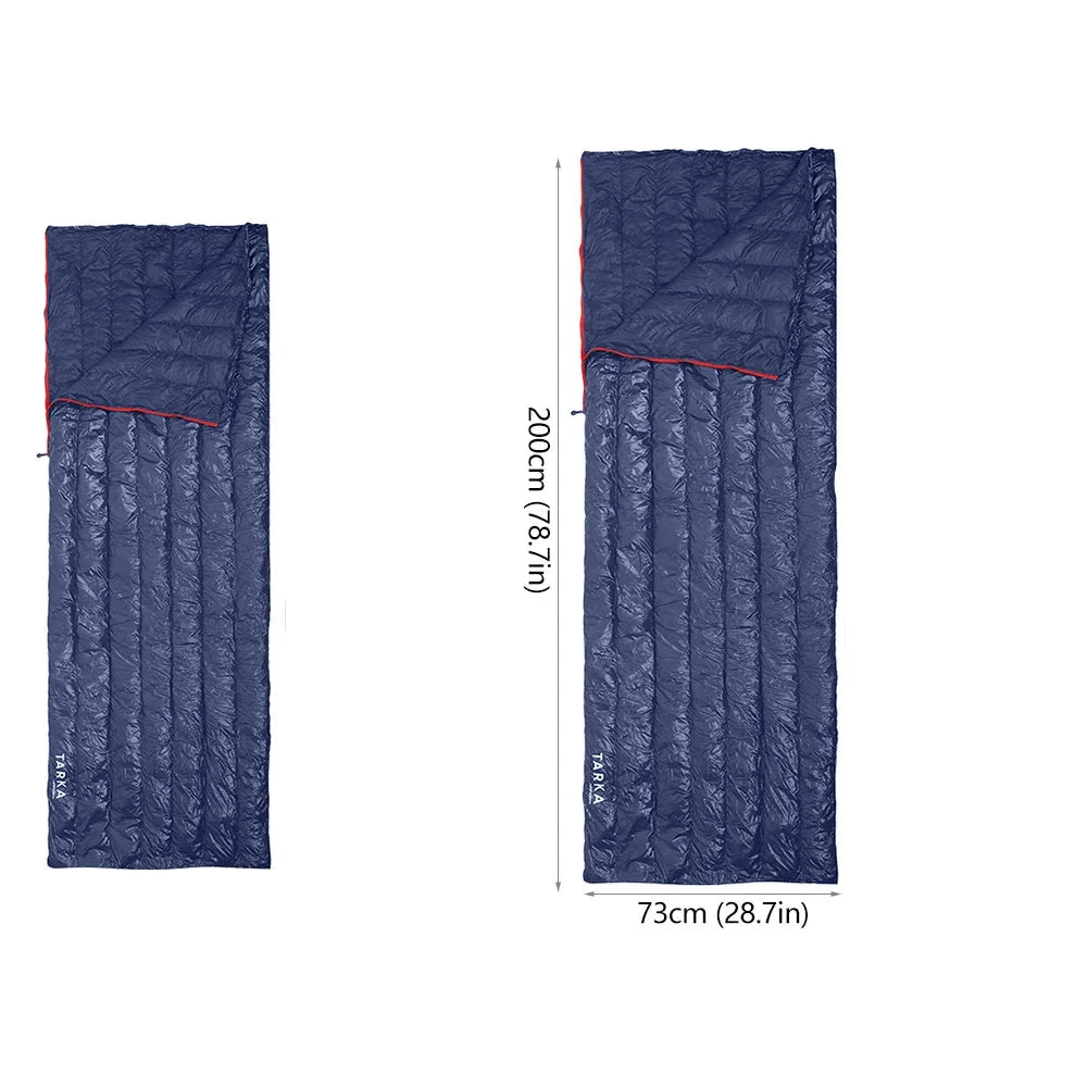 Lightweight Goose Down Sleeping Bag for 3 Seasons