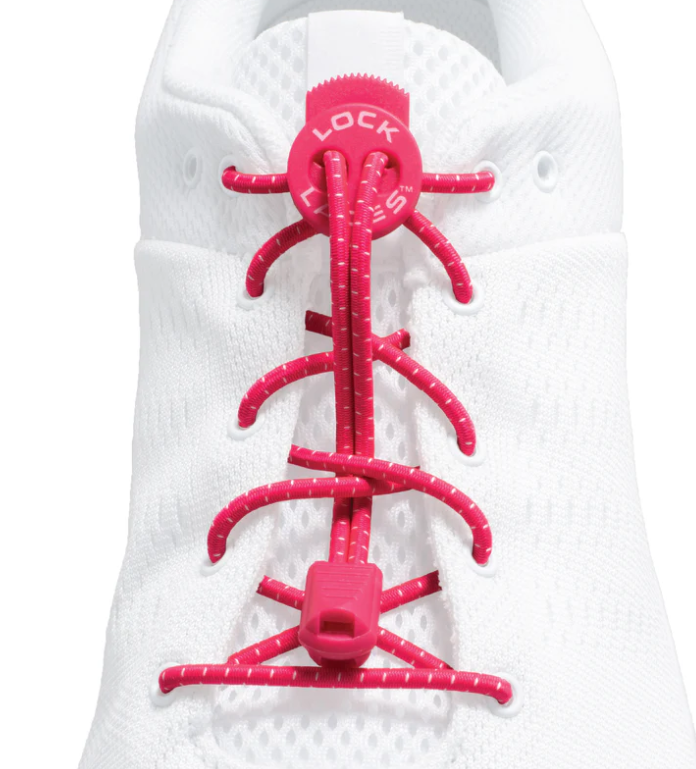 Lock Laces Original No-Tie Shoelaces - LOTS OF COLOR, Boot Laces, Flat Laces, & Pickleball Laces