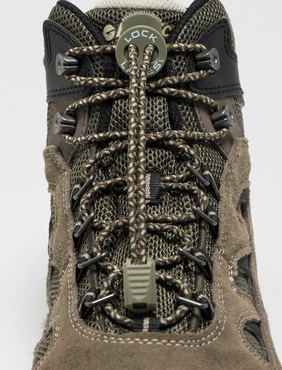 Lock Laces Original No-Tie Shoelaces - LOTS OF COLOR, Boot Laces, Flat Laces, & Pickleball Laces