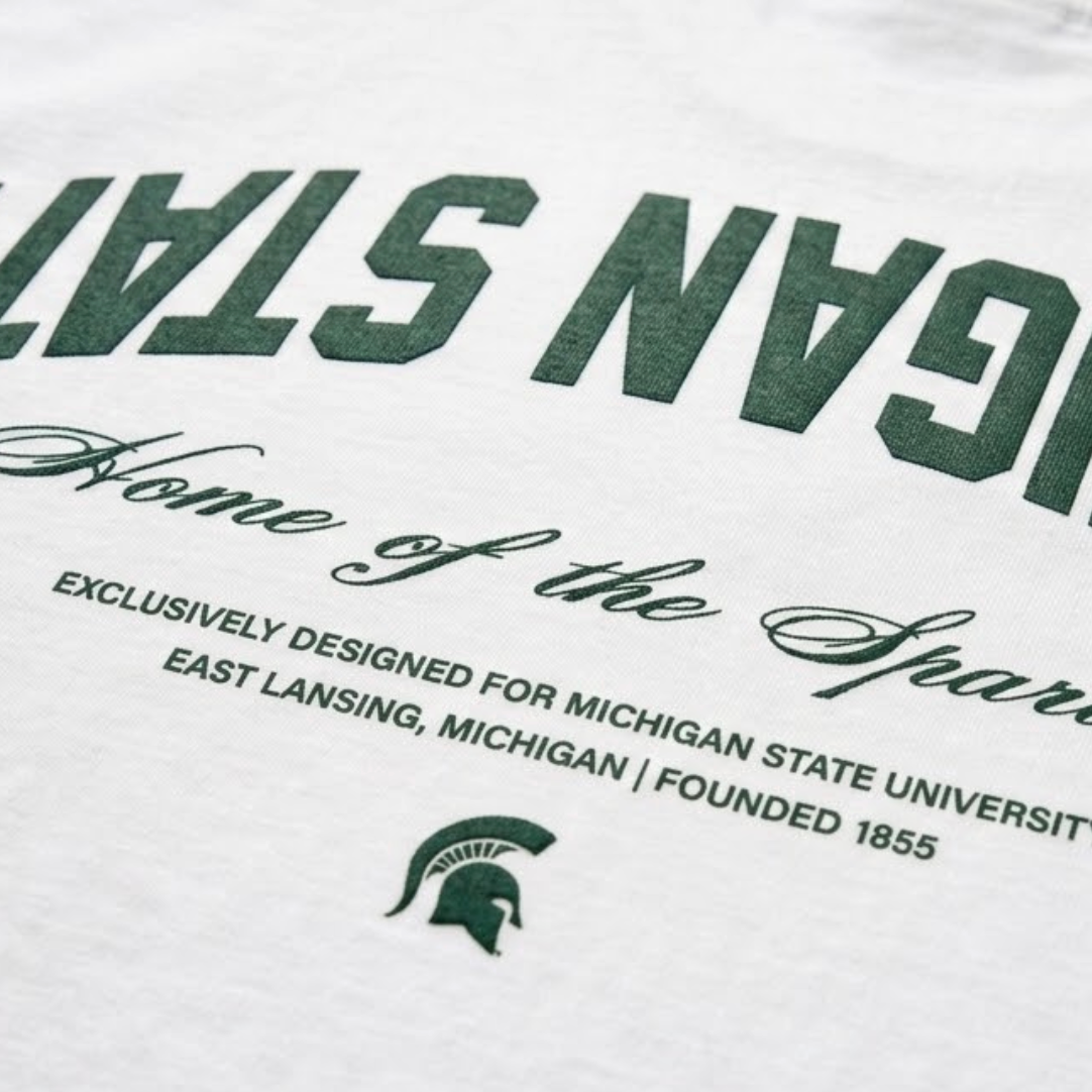 Michigan State Essentials Oversized Tee