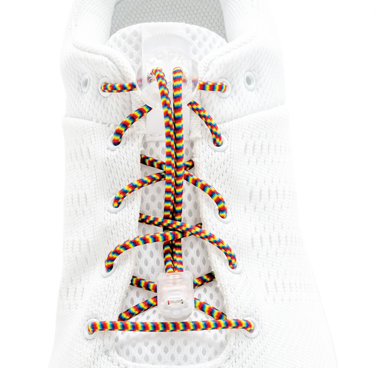 Lock Laces Original No-Tie Shoelaces - LOTS OF COLOR, Boot Laces, Flat Laces, & Pickleball Laces