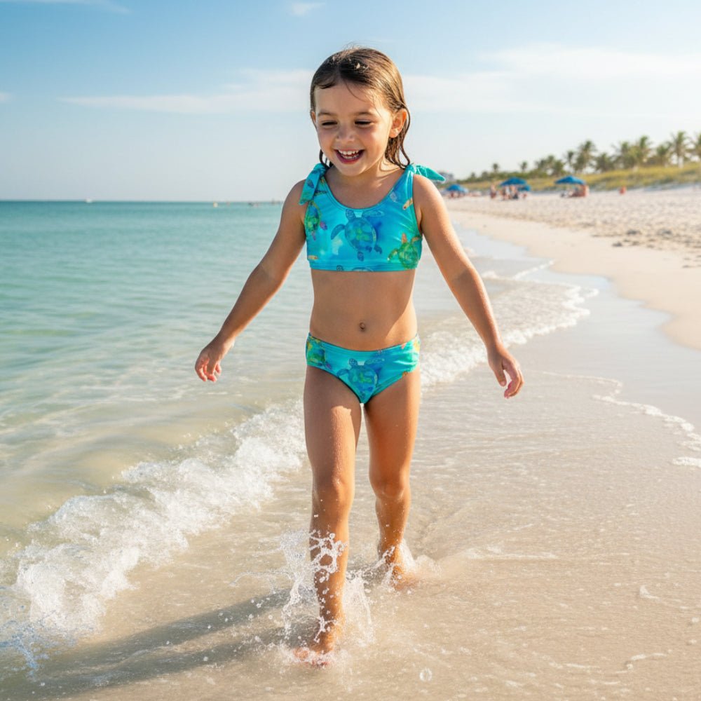 Girls Sea Turtle Bikini 👙 Swimsuit