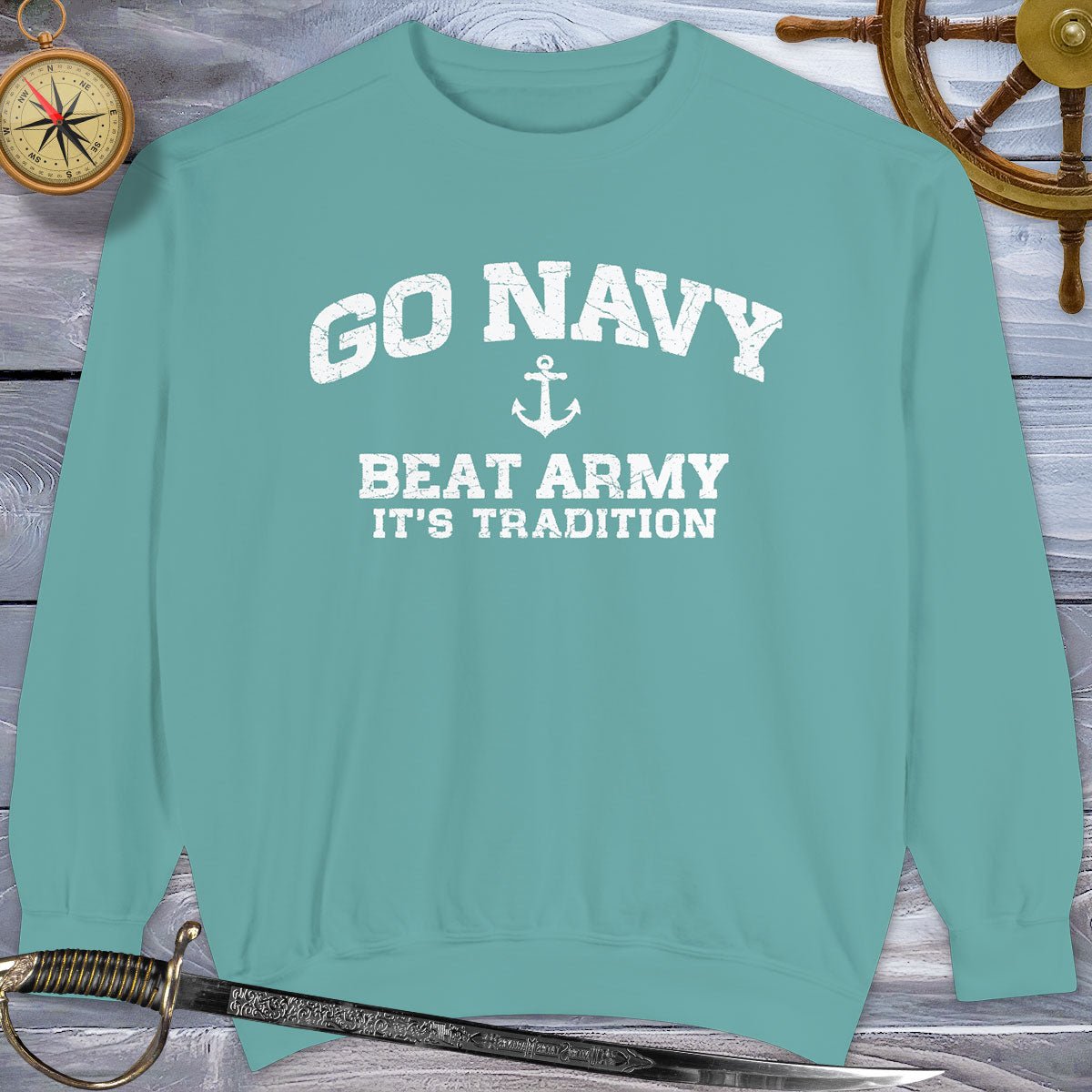 Go Navy Sweatshirt ⚓️ "Go Navy, Beat Army! It's Tradition"