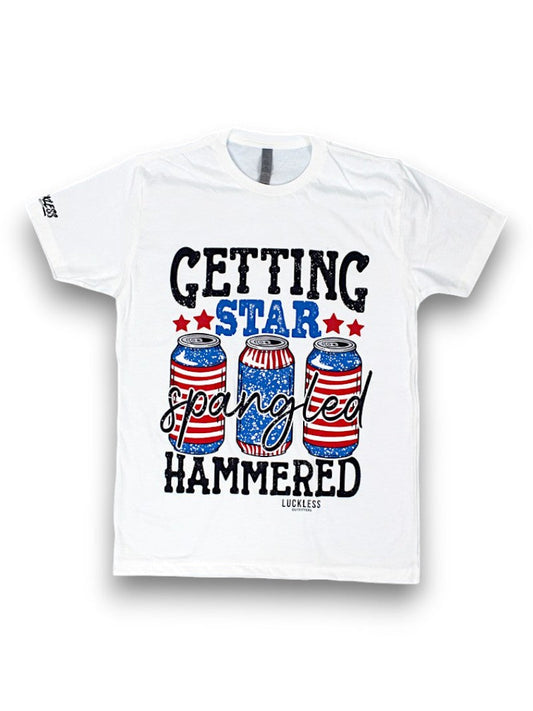 Star Spangled Hammered Tee