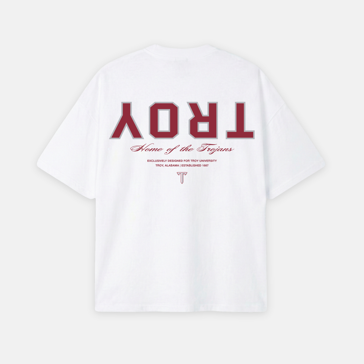 Troy Trojans Essentials Oversized Tee