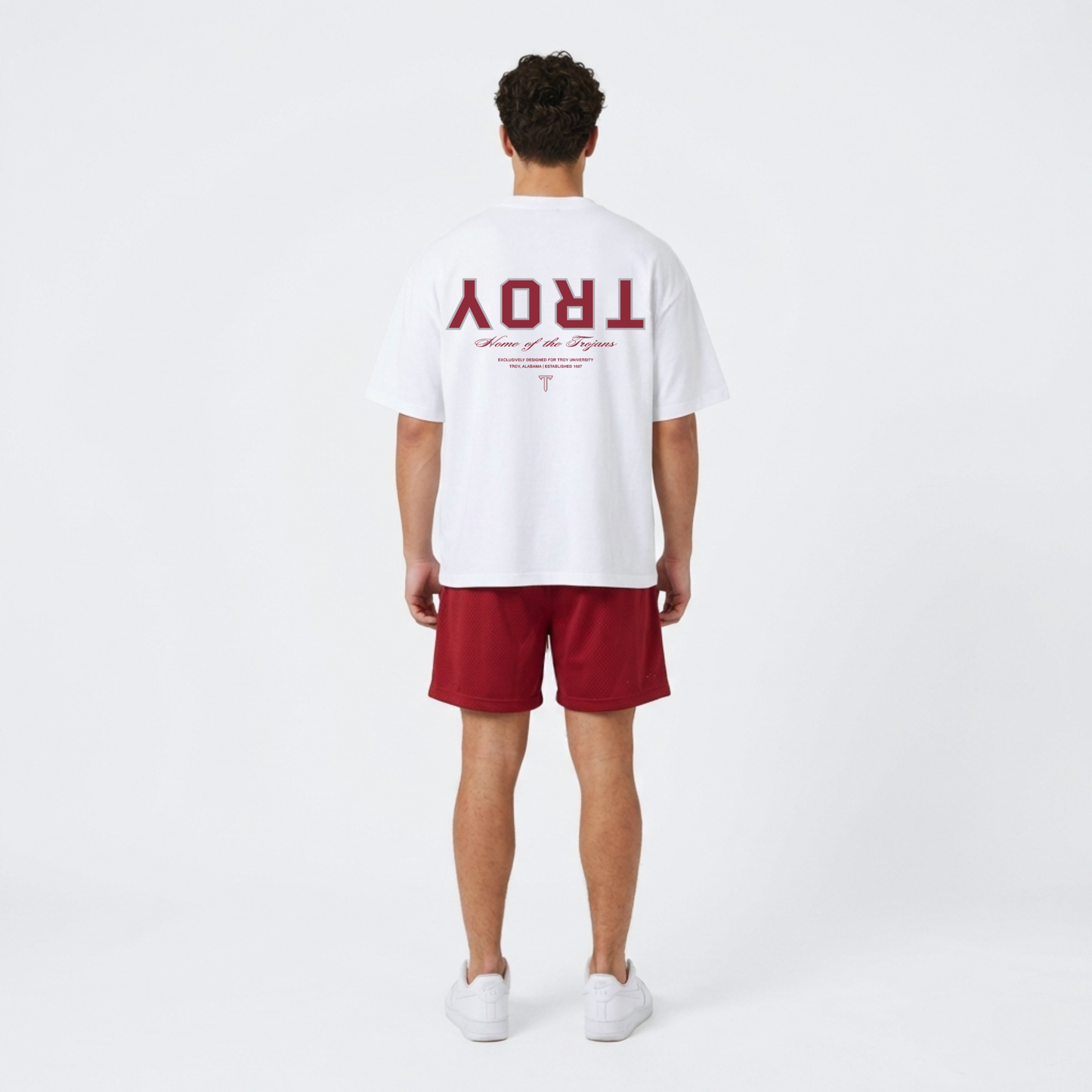 Troy Trojans Essentials Oversized Tee