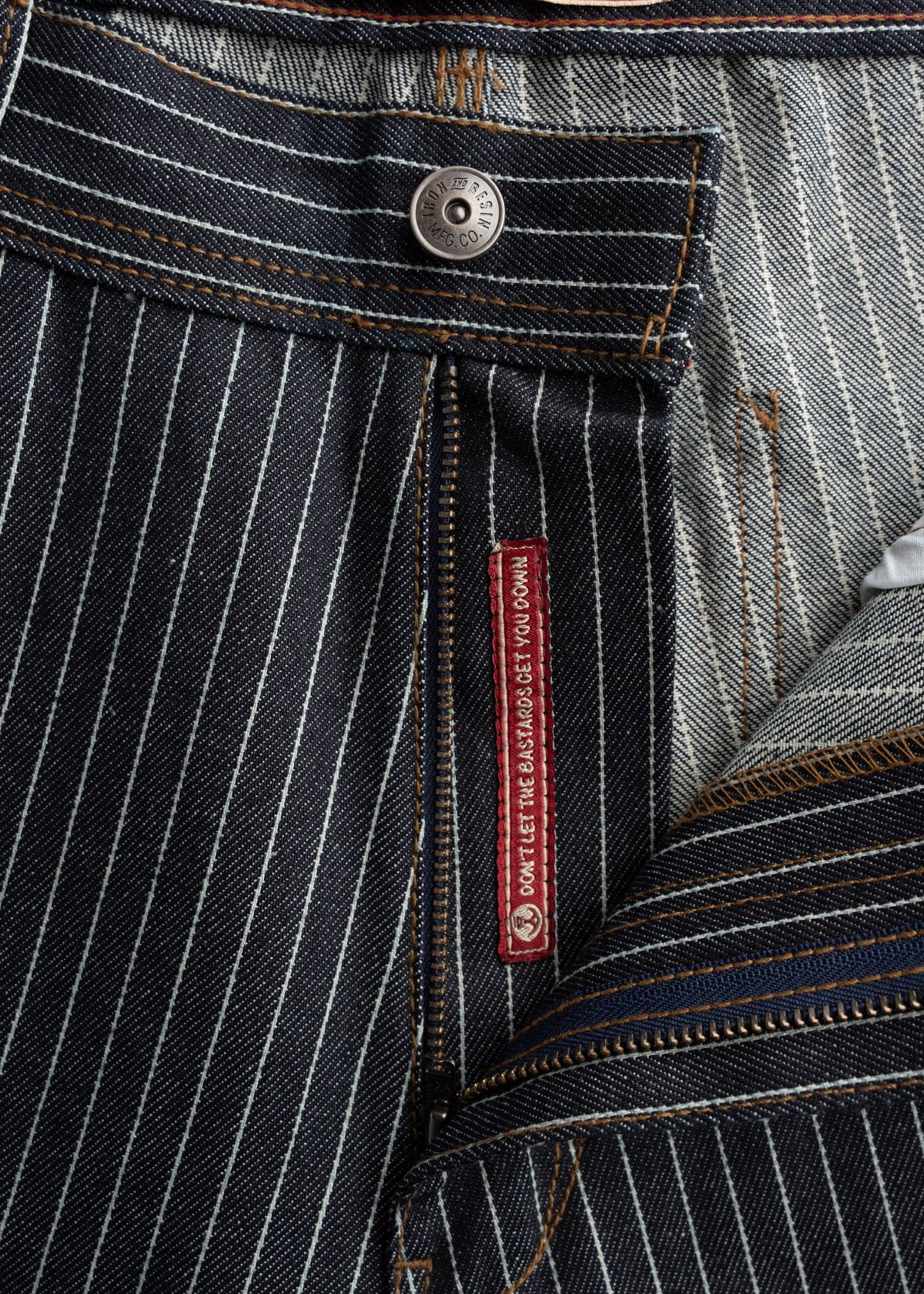 Trapper Striped Denim Pant
