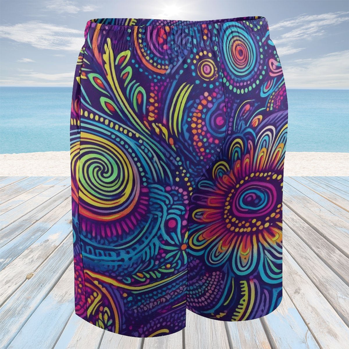 Kids Sundance Beach Shorts | Cool Tribal Design