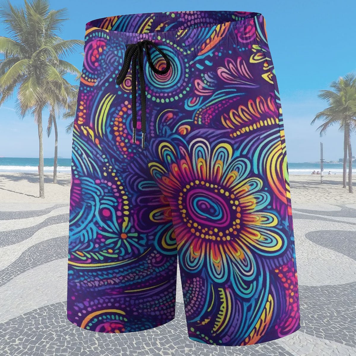 Kids Sundance Beach Shorts | Cool Tribal Design