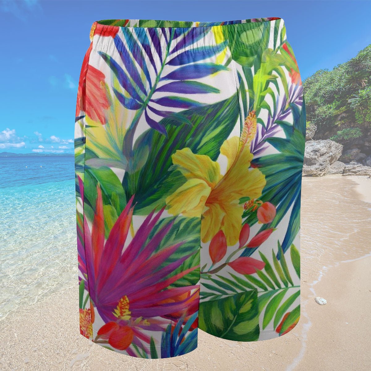 Kids Hawaiian Tropical Board Shorts