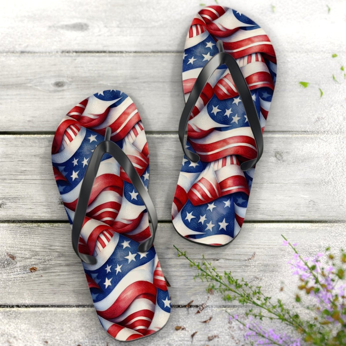Patriotic Flip Flops | By Bongo Beachwear 🇺🇸
