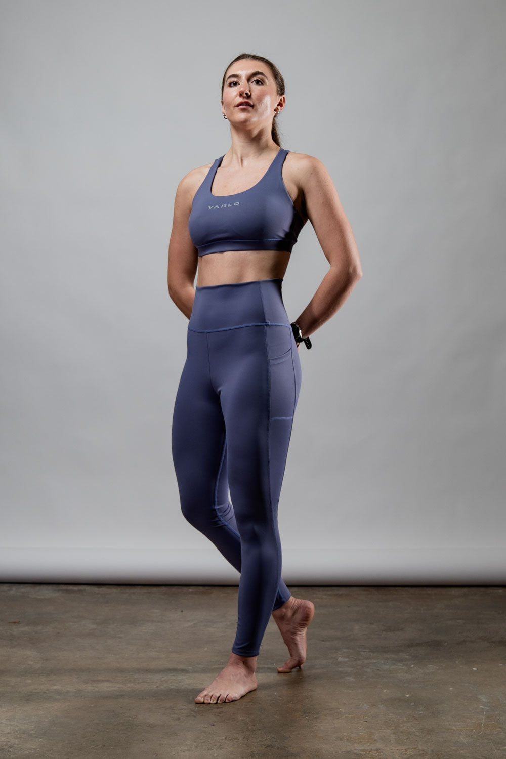Women's SOHO Full Length High Waist Leggings (Lilac Mist)