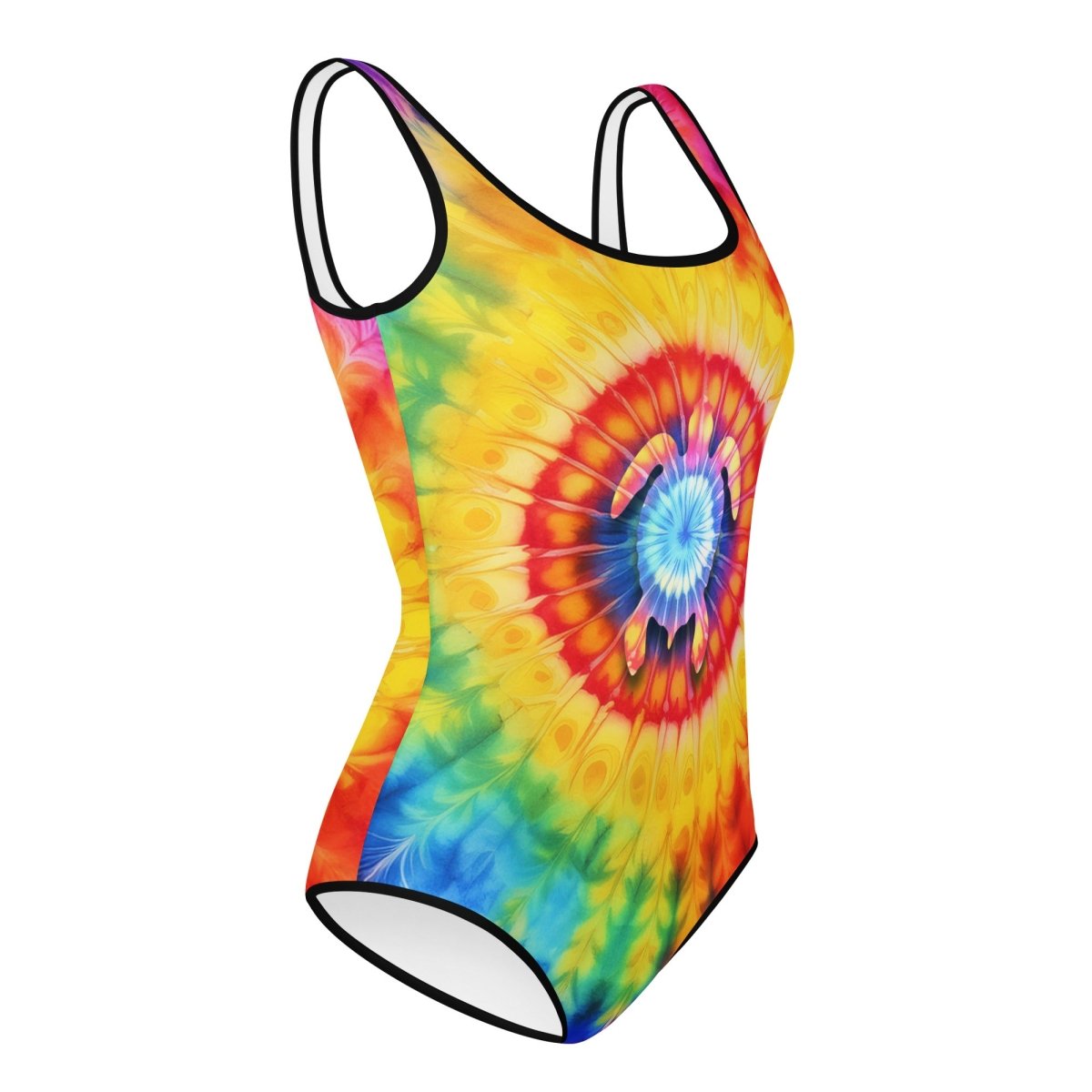Sea Turtle Tie Dye 🩱 Teen Youth Swimsuit