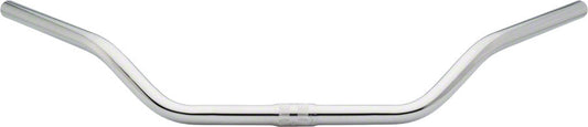 Wald 898 Gull Wing Steel Handlebar: 28" Wide 3" Rise 1" Clamp Chrome