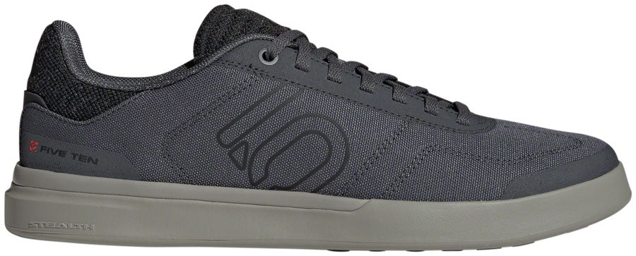 Five Ten Sleuth DLX Canvas Flat Shoes - Men's Gray Six/Core BLK/Olive Strata 9