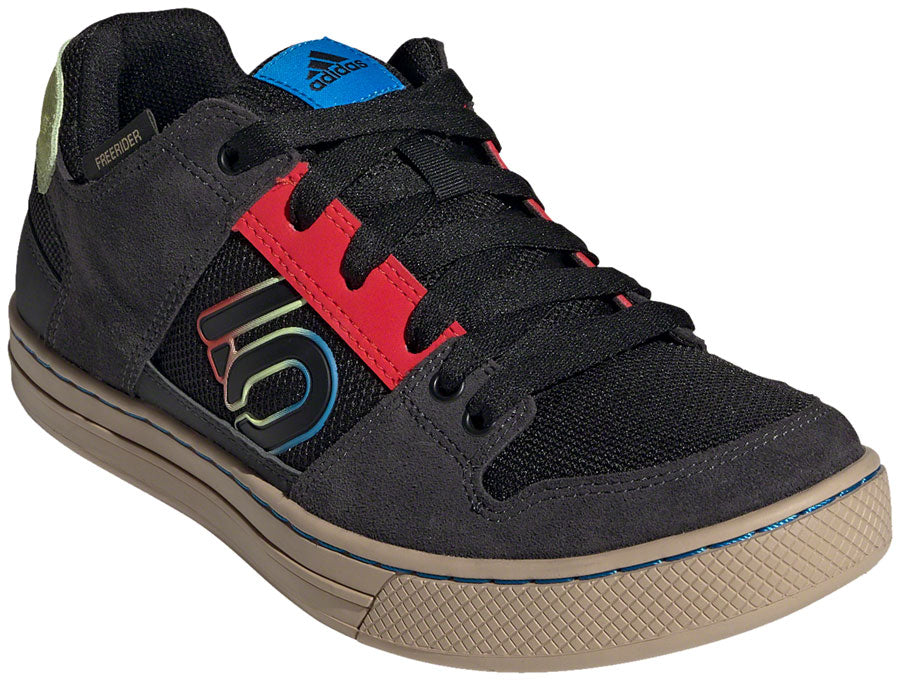 Five Ten Freerider Flat Shoes - Men's Core Black/Carbon/Pulse Lime 8