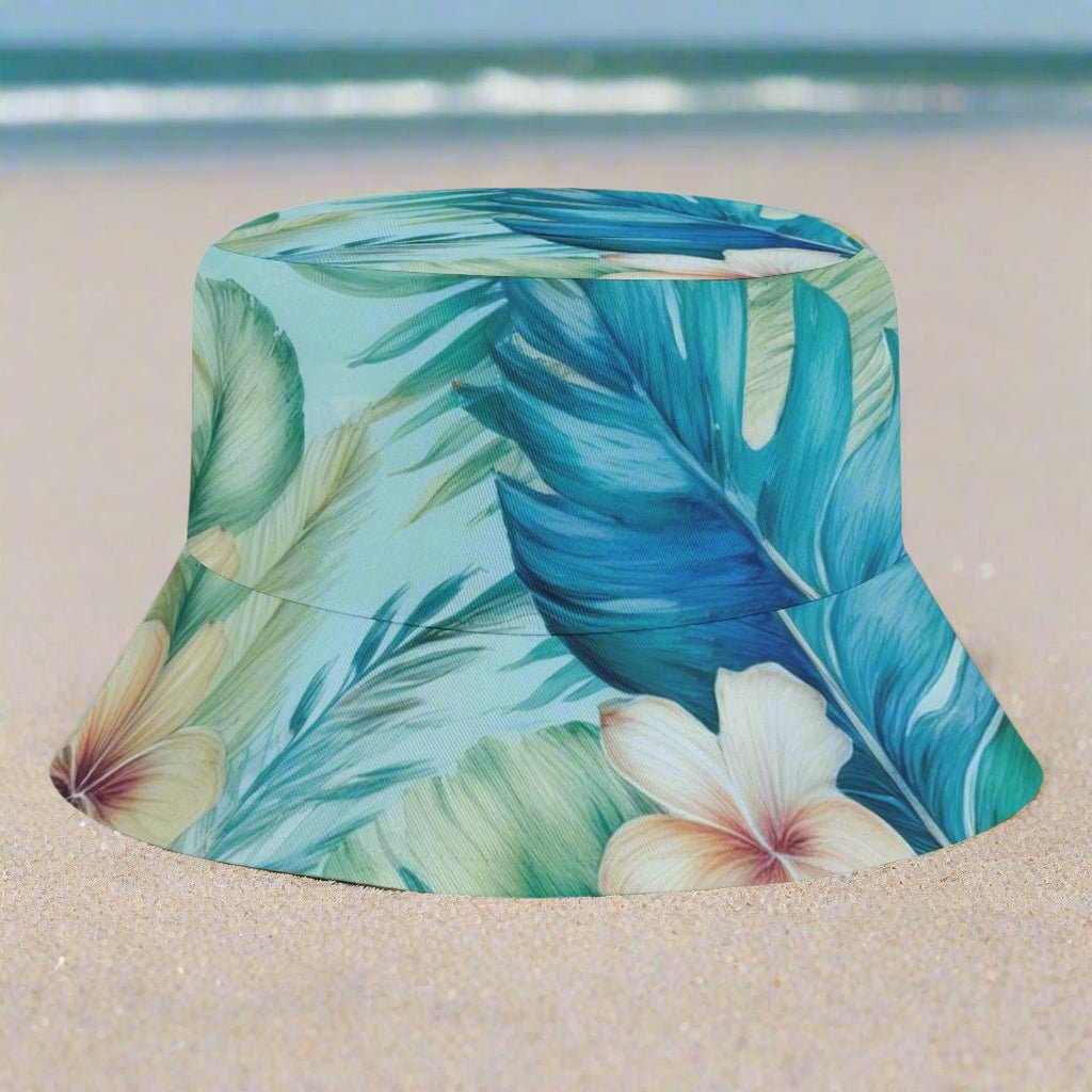 Children's Bucket Hat 🌴 Hawaiian Style Kids Hat