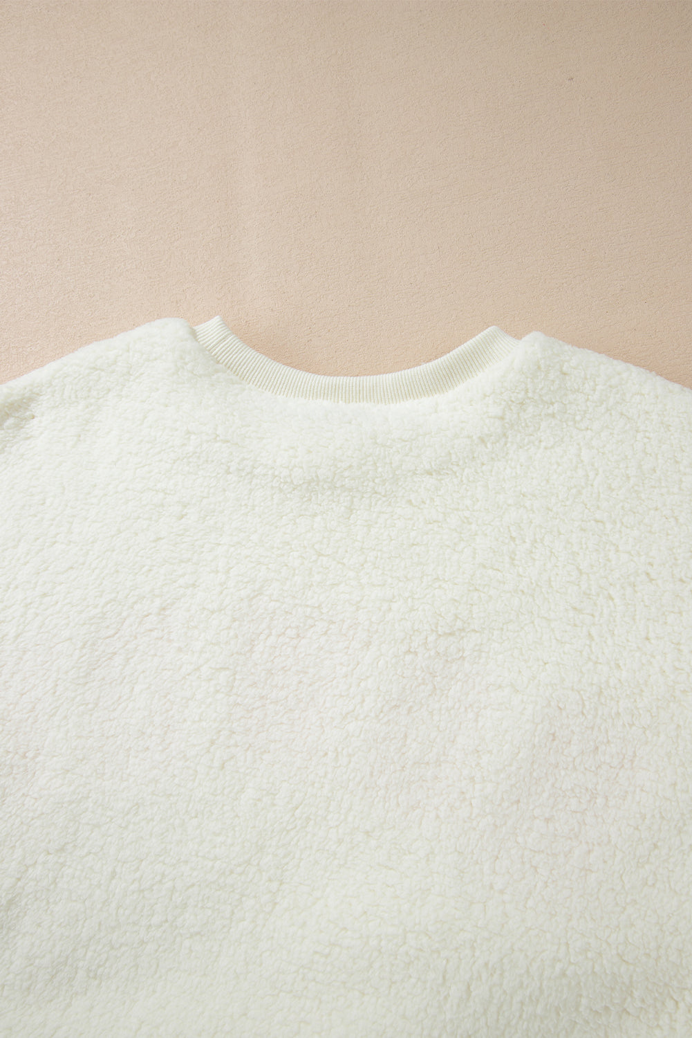 Mila Sherpa Howdy Patched Pullover