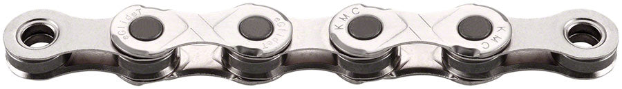 KMC eGlide Chain - 9/10/11-Speed 132 Links Compatible Shimano LinkGlide CUES Systems Only Silver