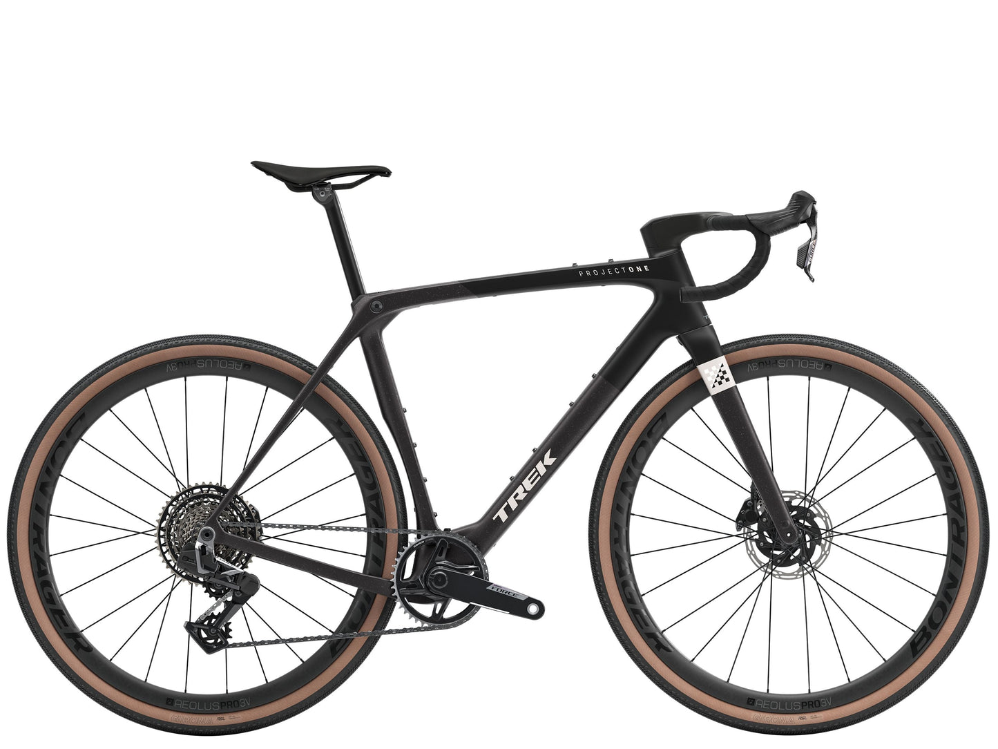 Checkmate SLR 7 AXS L Gloss Trek Black/Matte Carbon Smoke