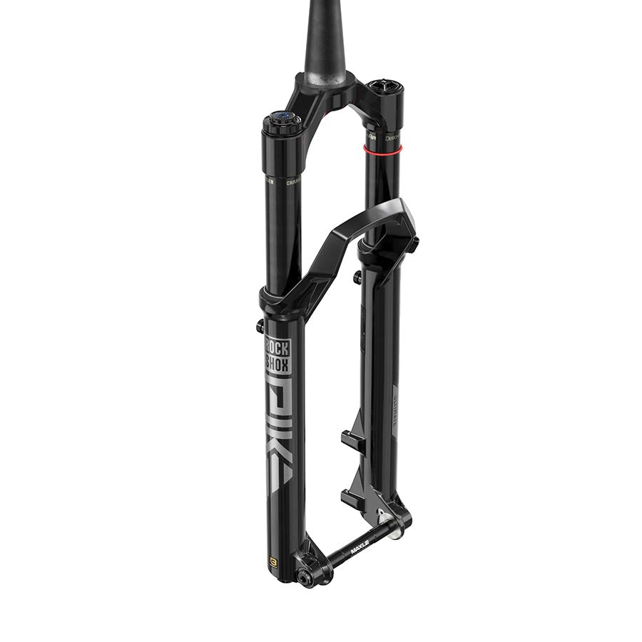 RockShox Pike Ultimate C2 Suspension Fork 27.5'' DebonAir+ W/ButterCups 120mm 1-1/8''-1.5'' 15x110mm TA Rake: 37mm Black