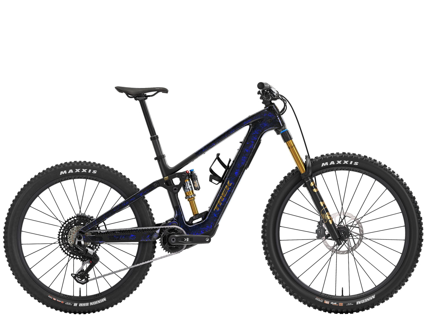 FUEL+ MX 9.8 EA90 US L Gloss Navy Smoke/Matte Trek Black