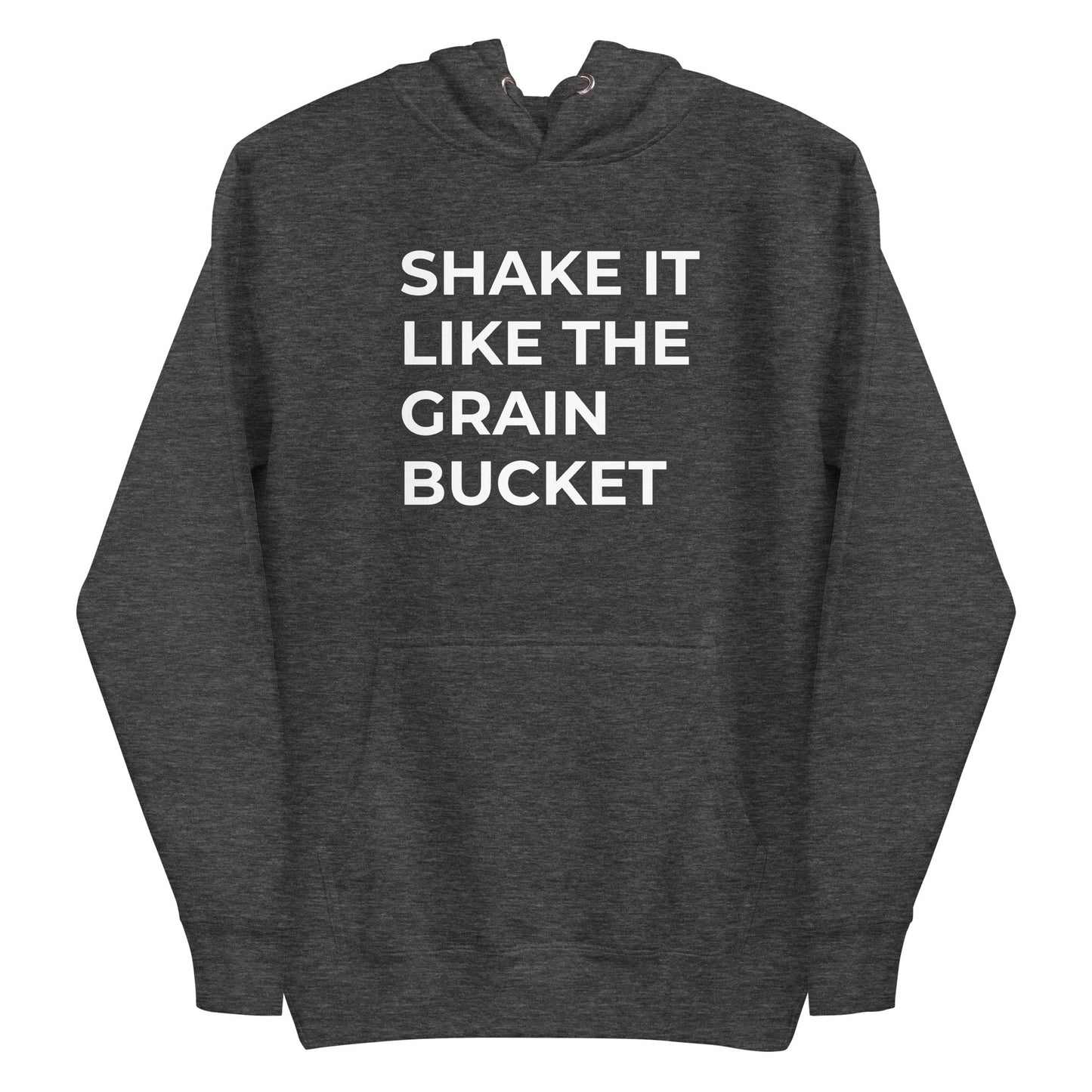 Unisex Shake It Like The Grain Bucket Cotton Hoodie