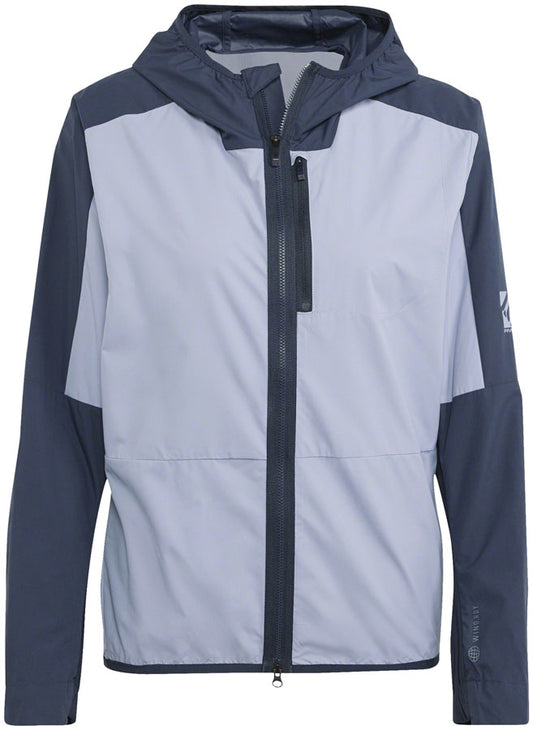 Five Ten Wind Jacket - Women's Silver Violet/Ink Large