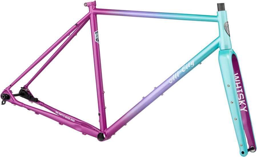 All-City Cosmic Stallion Frameset - 650b/700c  Steel Mermaid Fade 61cm