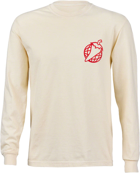 Salsa Logo Long Sleeve T-Shirt - Unisex Ivory Large