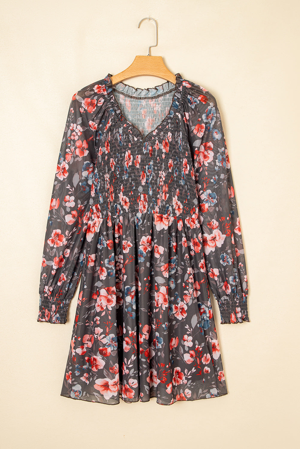 Evajena Long Sleeve Mini Dress