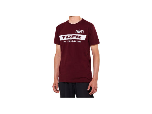 100 TFR X-Large Dark Red Shirt