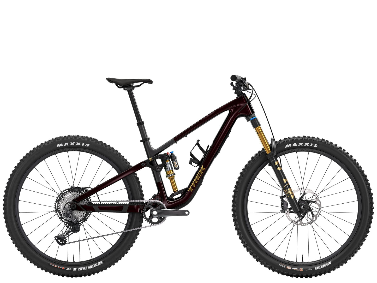 Fuel EX 9.8 XT M Gloss Dark Carmine/Matte Trek Black