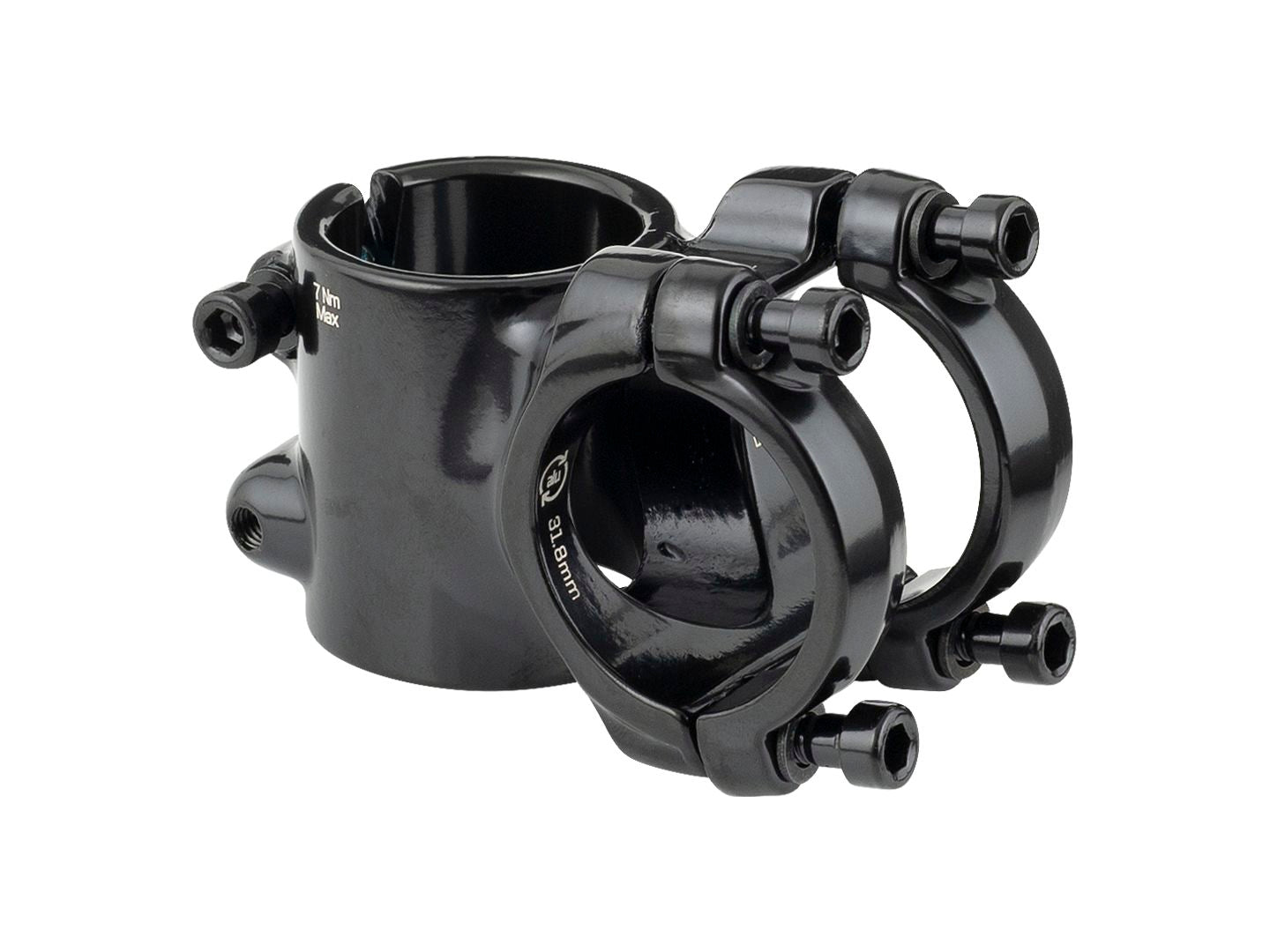 Bontrager Comp 31.8mm Clamp 35mm 7 Degree Rise Black Stem