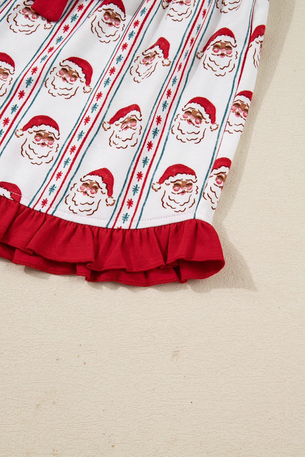 Gillian Stripes Ruffle Pj Set